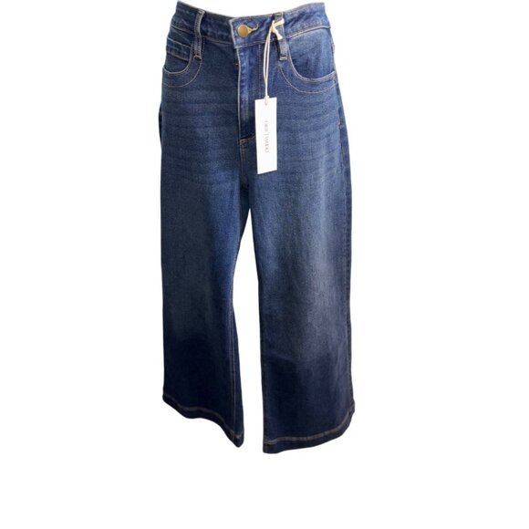 Driftwood Women’s Medium Wash Penelope Wide Leg Denim Jeans, W28 / L32 - Picture 1 of 6